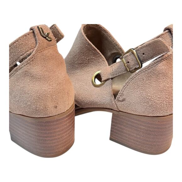 Koolaburra by UGG Kaia Open Toe Suede Leather Pumps Women’s Size 7.5 - Picture 9 of 10